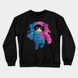 Catstronaut Crewneck Sweatshirt